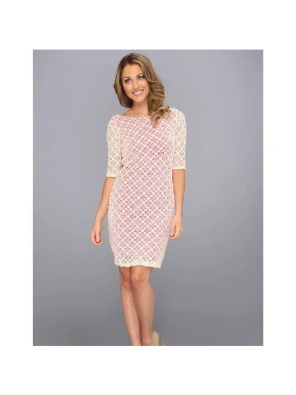🆕IVY & BLU for Maggy Boutique Crochet Lace Dress 6 - Picture 6 of 13